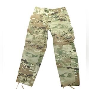 Genuine Military Ripstop Camouflage Cargo Pants 34 x 30 Double Knee